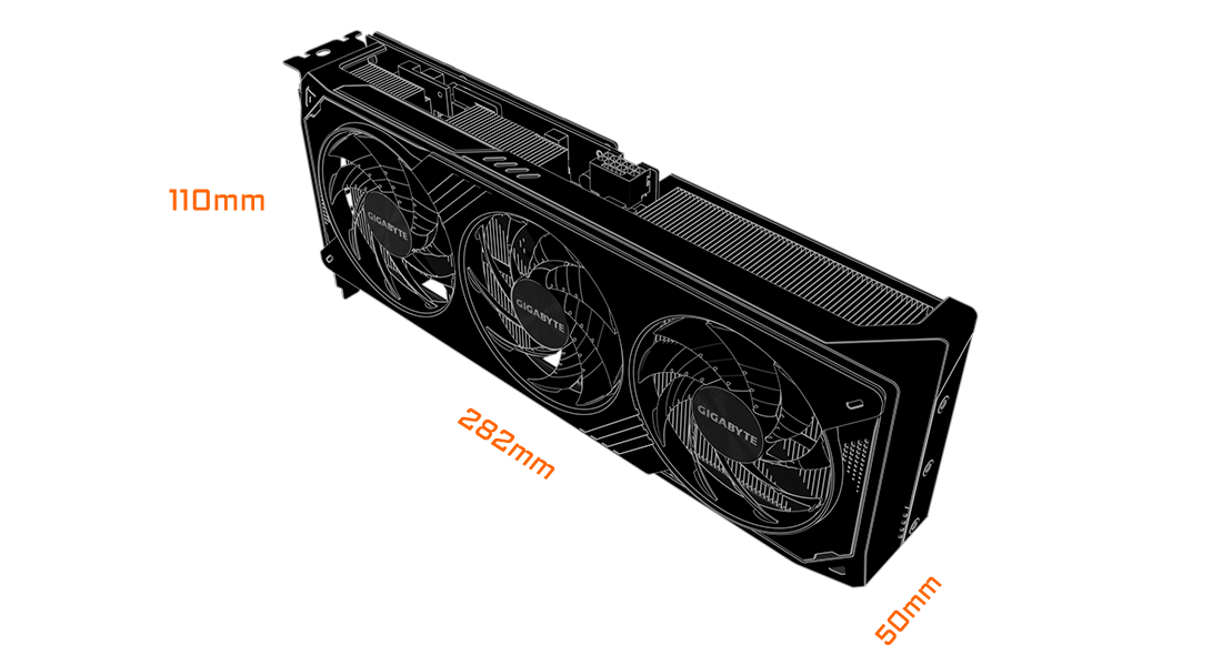 GIGABYTE WindForce GeForce RTX 5070 Graphics Card GV-N5070WF3-12GD